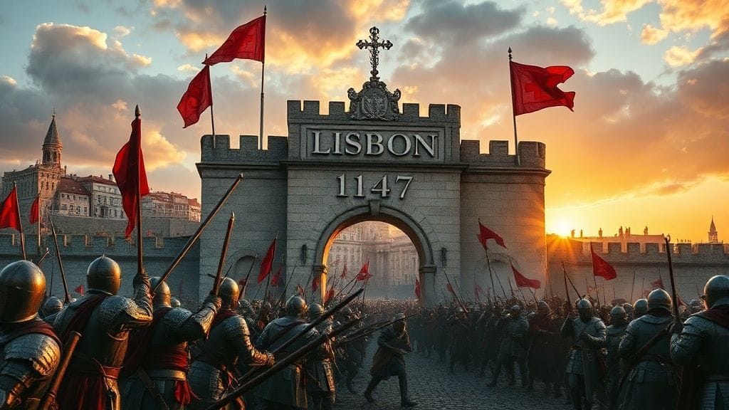 Capture of Lisbon by Crusaders, Lisbon, Portugal | 1147-10-21