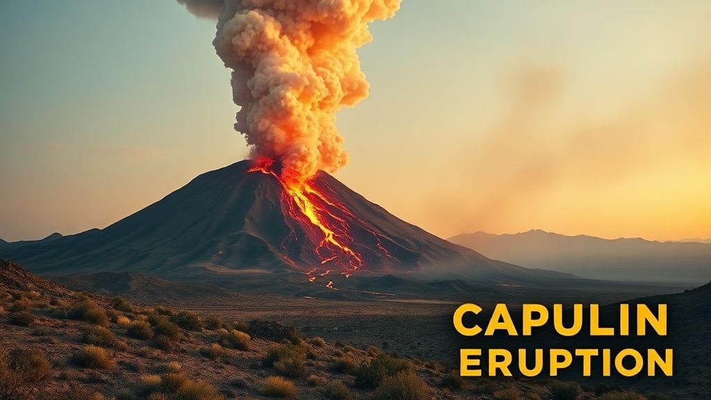 Capulin Eruption, New Mexico, USA | 60s