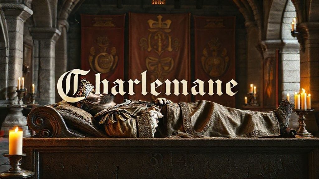 Charlemagne — Death, Aachen, Carolingian Empire | 814-01-28 2 Charlemagne — Death, Aachen, Carolingian Empire | 814-01-28