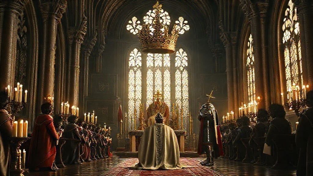 Charlemagne’s Imperial Coronation Approaches (Reform Milestones), Aachen, Francia | 799