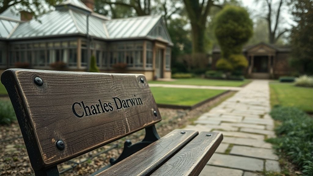 Charles Darwin — Death, London (Down House), England | 1882-04-19