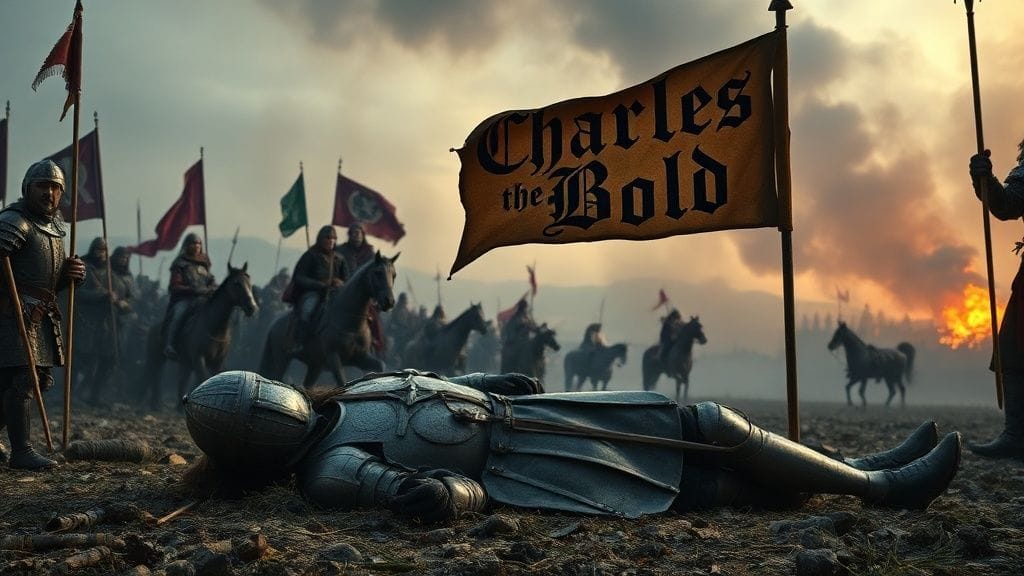 Charles the Bold — Killed, Nancy, Lorraine | 1477-01-05