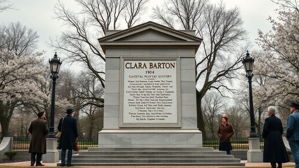 Clara Barton — Death, Glen Echo, USA | 1912-04-12 (20th)