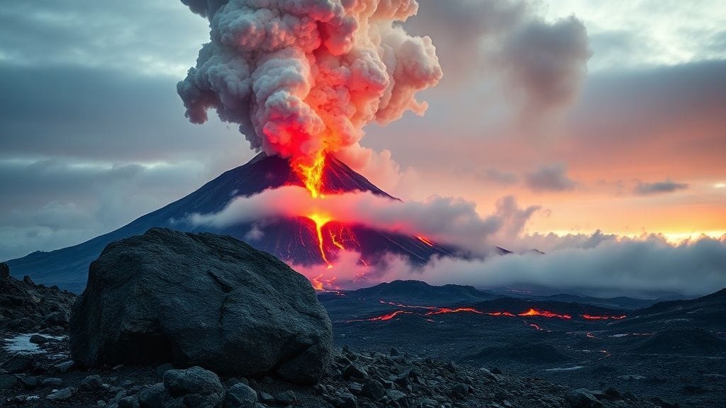 Cleveland Eruption, Aleutians, Alaska, USA | 2011