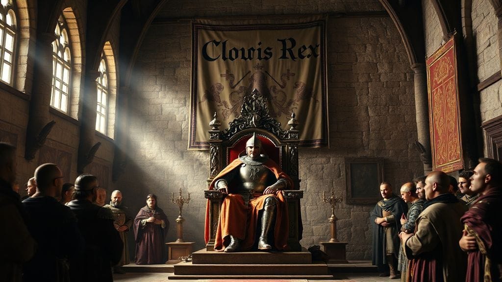 Clovis Ascends as Frankish King, Tournai, Frankish Gaul | 481