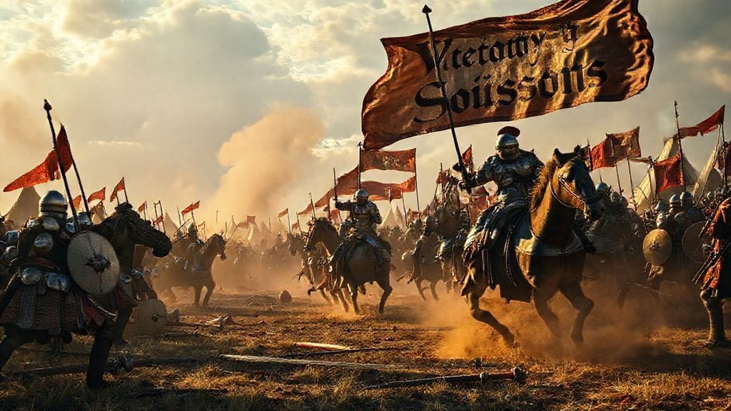 Clovis Defeats Syagrius at Soissons, Soissons, Gaul | 486 2 Clovis Defeats Syagrius at Soissons, Soissons, Gaul | 486