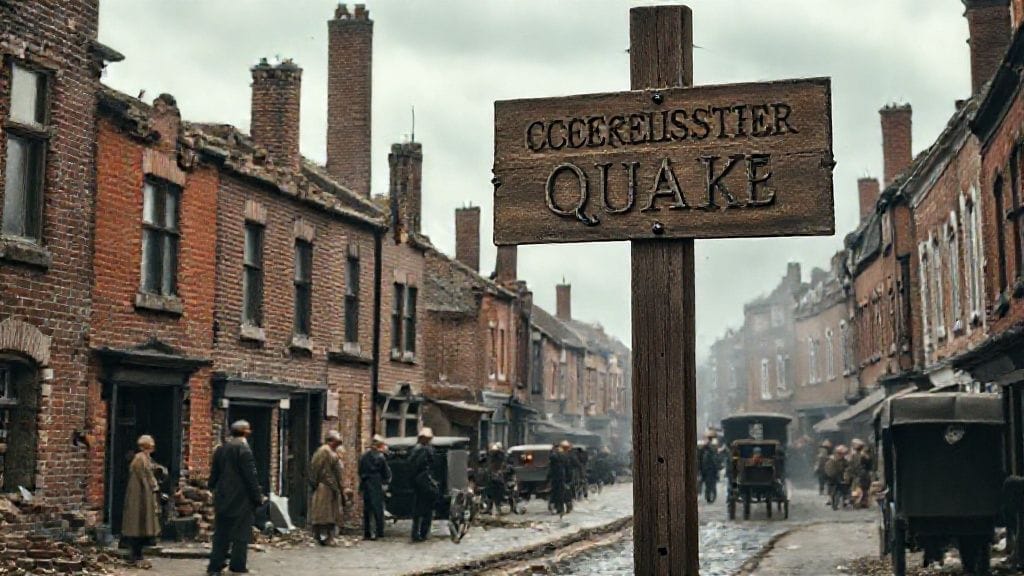 Colchester (Essex) Earthquake, England | 1884-04-22