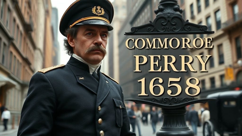 Commodore Matthew Perry — Death, New York City, USA | 1858-03-04
