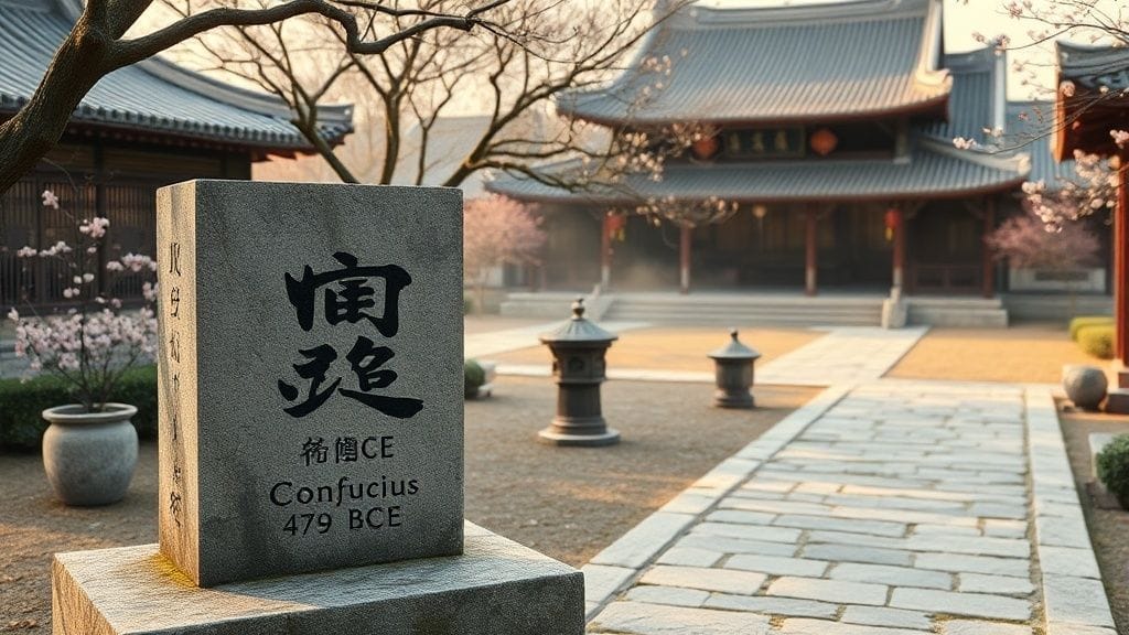 Confucius — Death, Qufu, Lu (China) | 479 1 Confucius — Death, Qufu, Lu (China) | 479