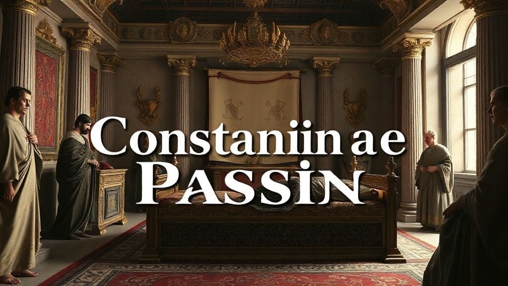 Constantine the Great — Death, Nicomedia (İzmit), Bithynia | 337-05-22 2 Constantine the Great — Death, Nicomedia (İzmit), Bithynia | 337-05-22