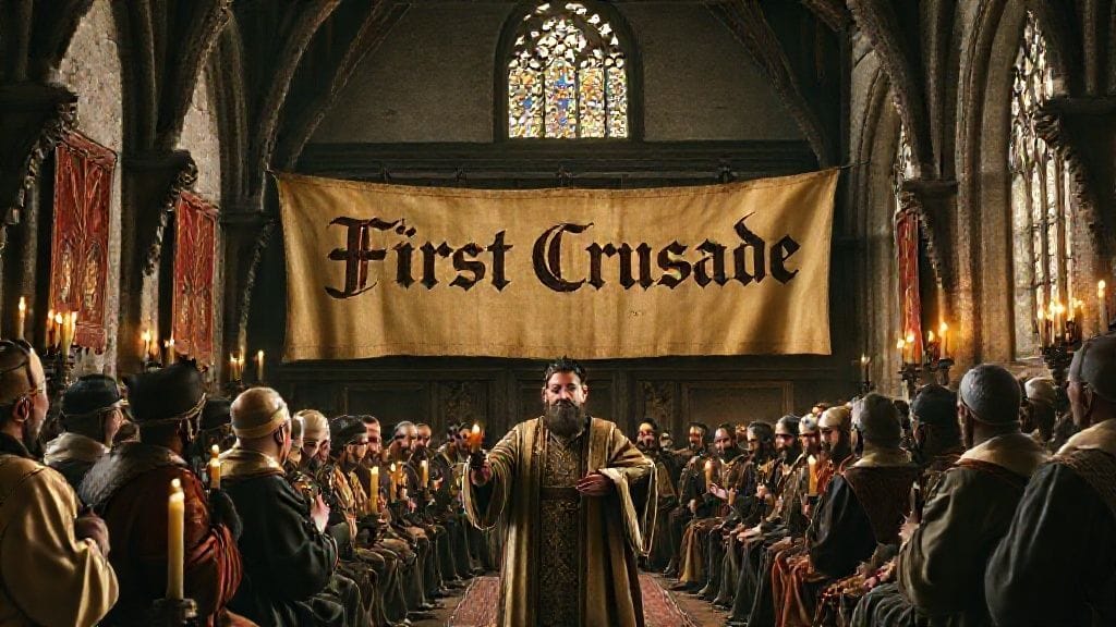Council of Clermont Proclaims First Crusade, Clermont, France | 1095-11-27