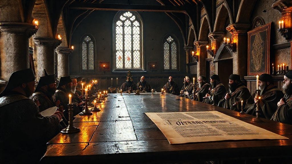 Council of Hatfield Confirms Roman Orthodoxy, Hatfield, England | 680