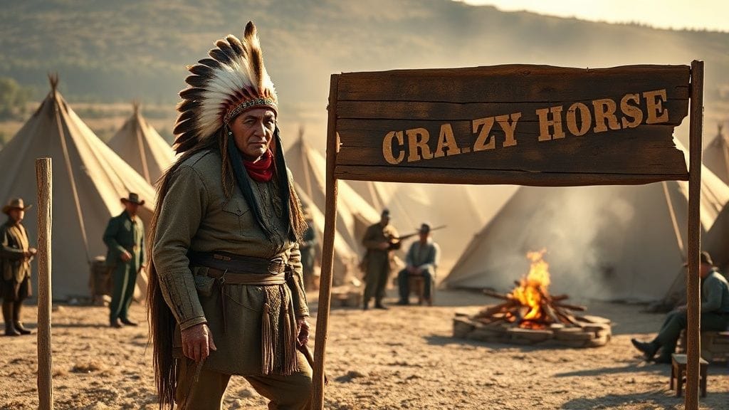 Crazy Horse — Killed, Camp Robinson, USA | 1877-09-05