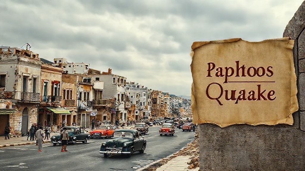 Cyprus (Paphos) Earthquake, Cyprus | 1953-09-10