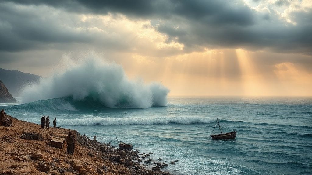 Dead Sea Basin Tsunami, Levant | 1202-05-20