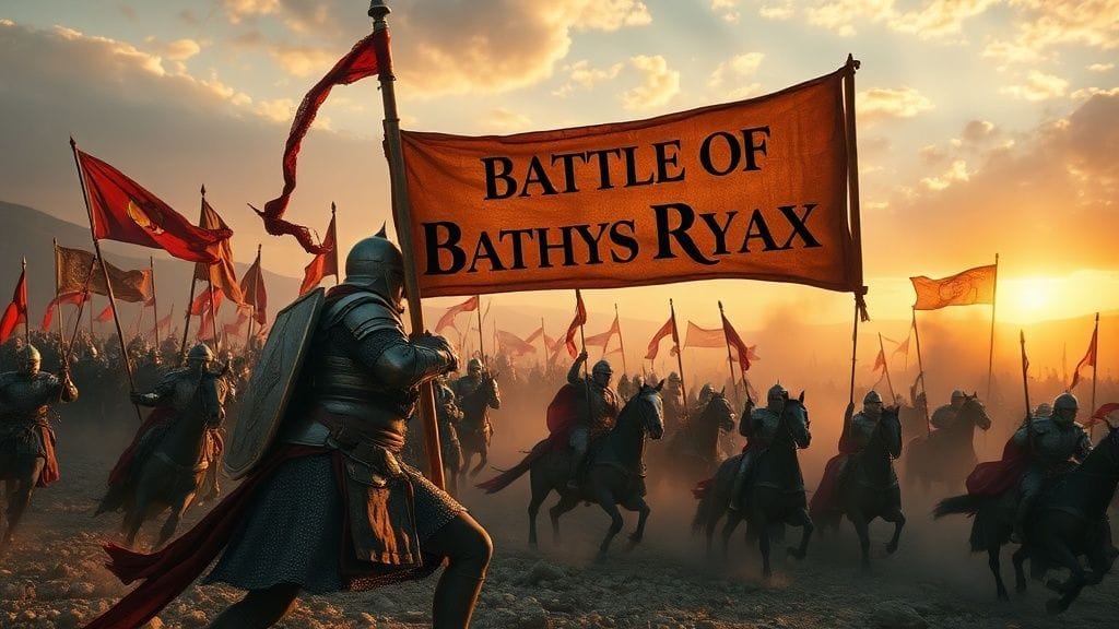 Defeat of Paulicians at Bathys Ryax, Bathys Ryax, Anatolia | 872