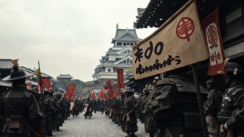 Edo Surrenders to Imperial Forces, Edo (Tokyo), Japan | 1868-05-03