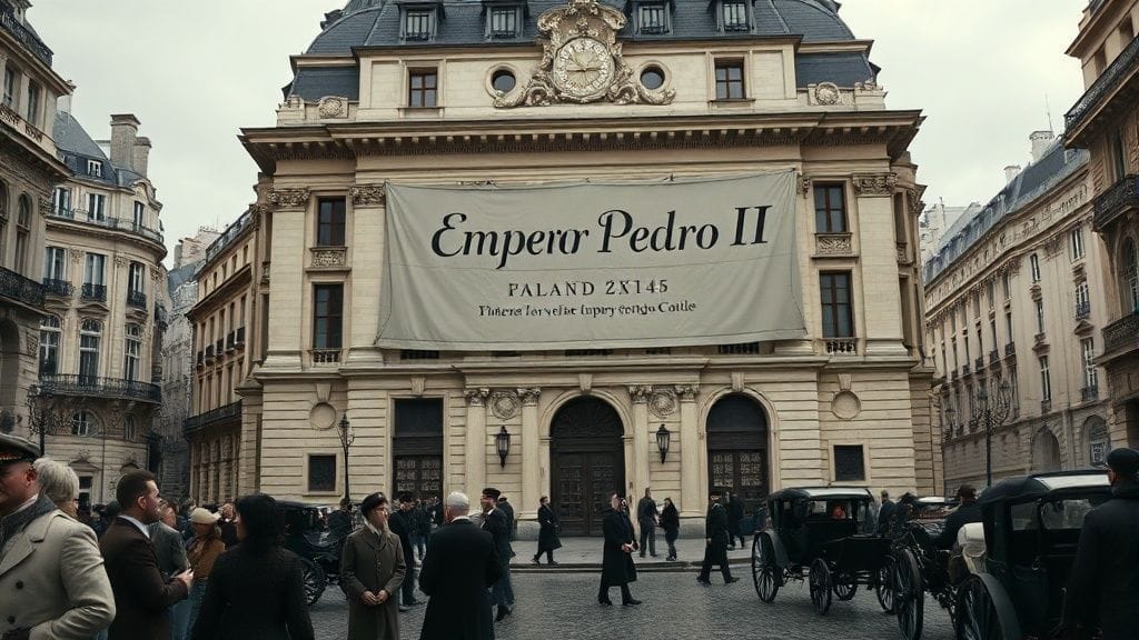 Emperor Pedro II — Death, Paris, France | 1891-12-05