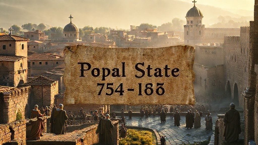 Establishment of the Papal States Consolidated, Rome–Latium, Italy | 754–781