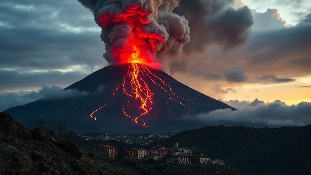 Etna Eruption, Sicily, Italy | 1669