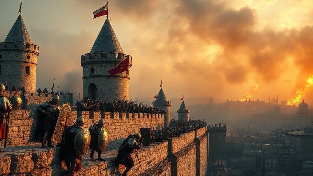 Fall of Constantinople to Ottomans, Constantinople | 1453-05-29