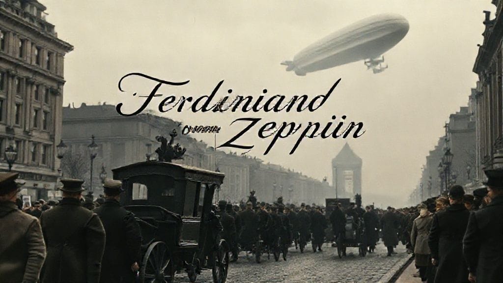 Ferdinand von Zeppelin — Death, Berlin, Germany | 1917-03-08
