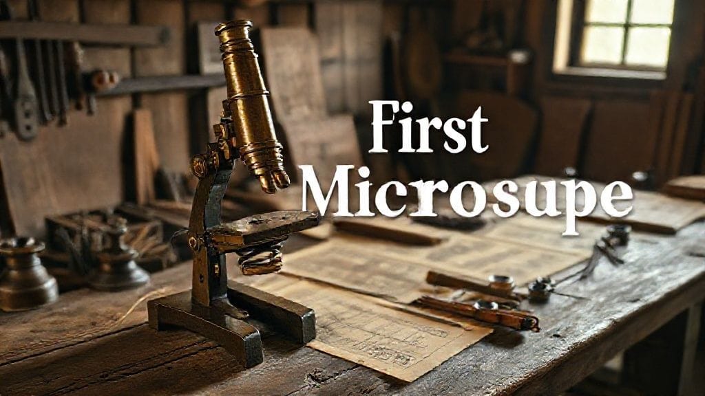 First Microscope Created, Middelburg, Netherlands | 1590