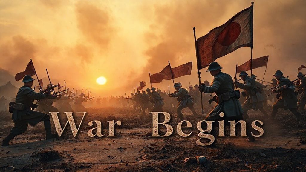 First Sino-Japanese War Begins, Asan/Songhwan, Korea | 1894-07-25