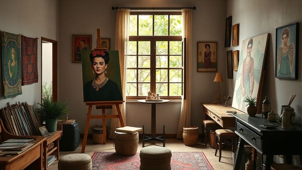 Frida Kahlo — Death, Coyoacán, Mexico City | 1954-07-13