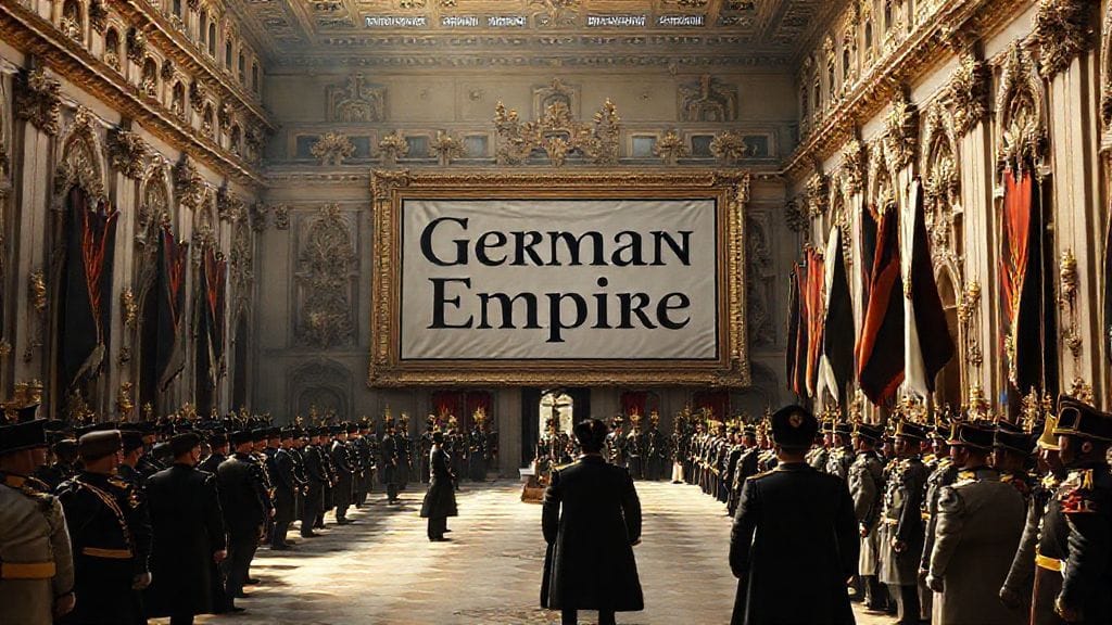 German Empire Proclaimed, Versailles, France | 1871-01-18
