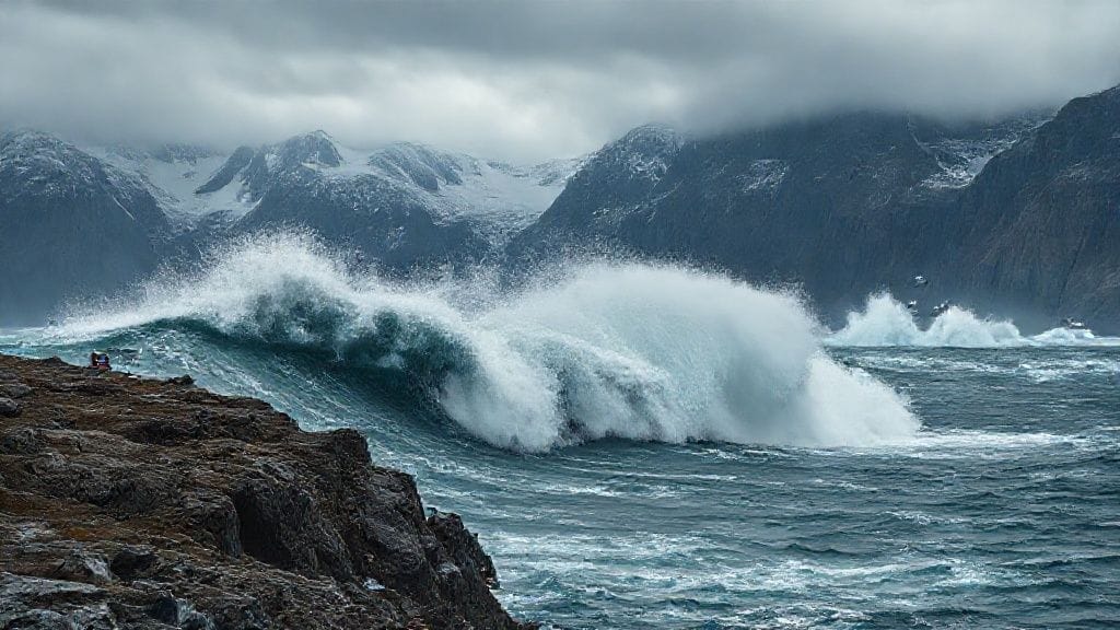 Greenland Fjord Tsunami, Nuugaatsiaq Area | 2017-06-17