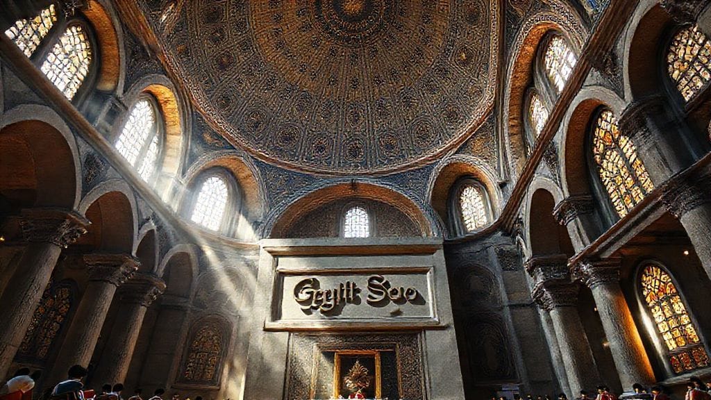 Hagia Sophia Consecrated, Constantinople | 537-12-27