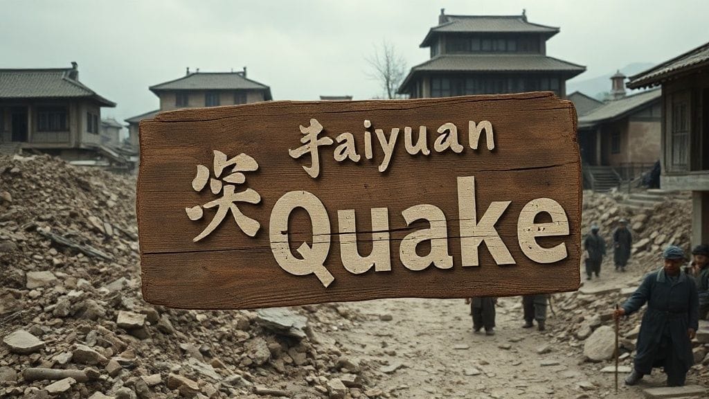 Haiyuan Earthquake, Ningxia, China | 1920-12-16