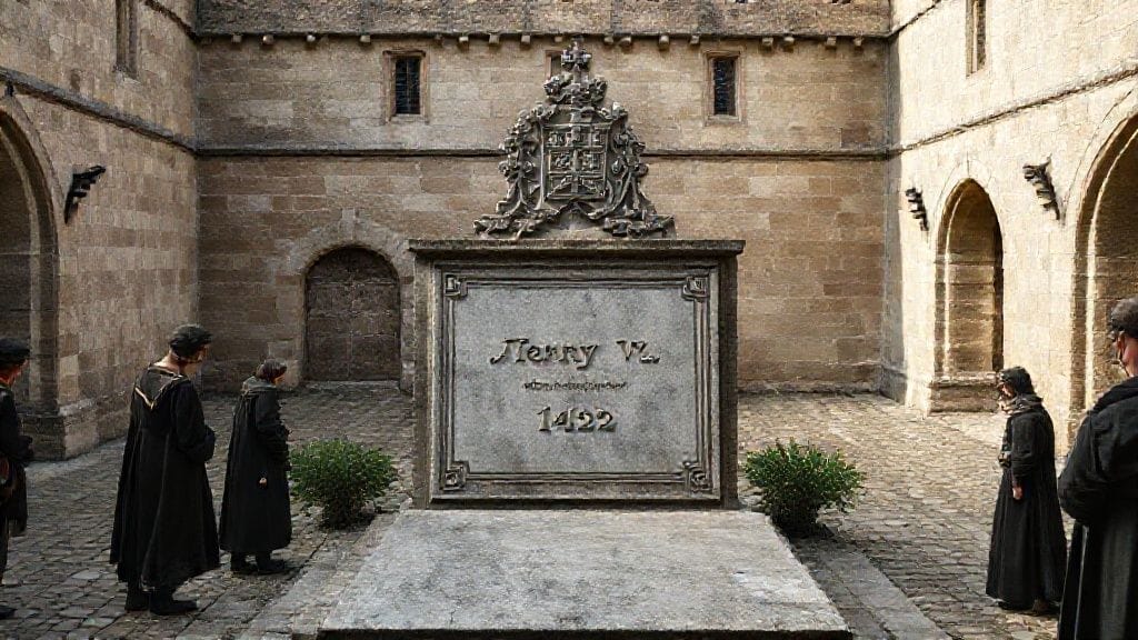 Henry V of England — Death, Vincennes, France | 1422-08-31