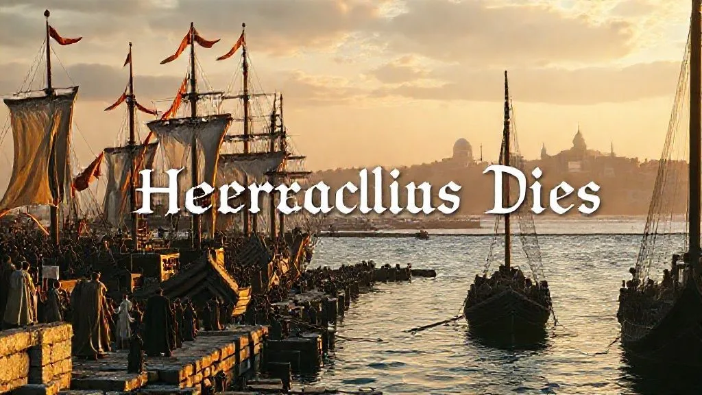 Heraclius — Death, Constantinople | 641-02-11 2 Heraclius — Death, Constantinople | 641-02-11