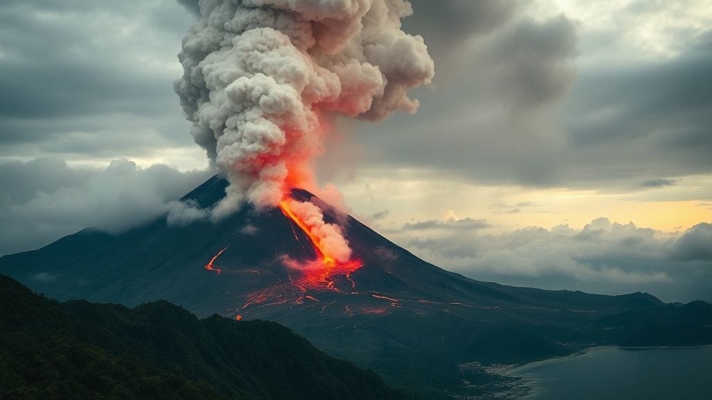 Hibok-Hibok Eruption, Camiguin, Philippines | 1951