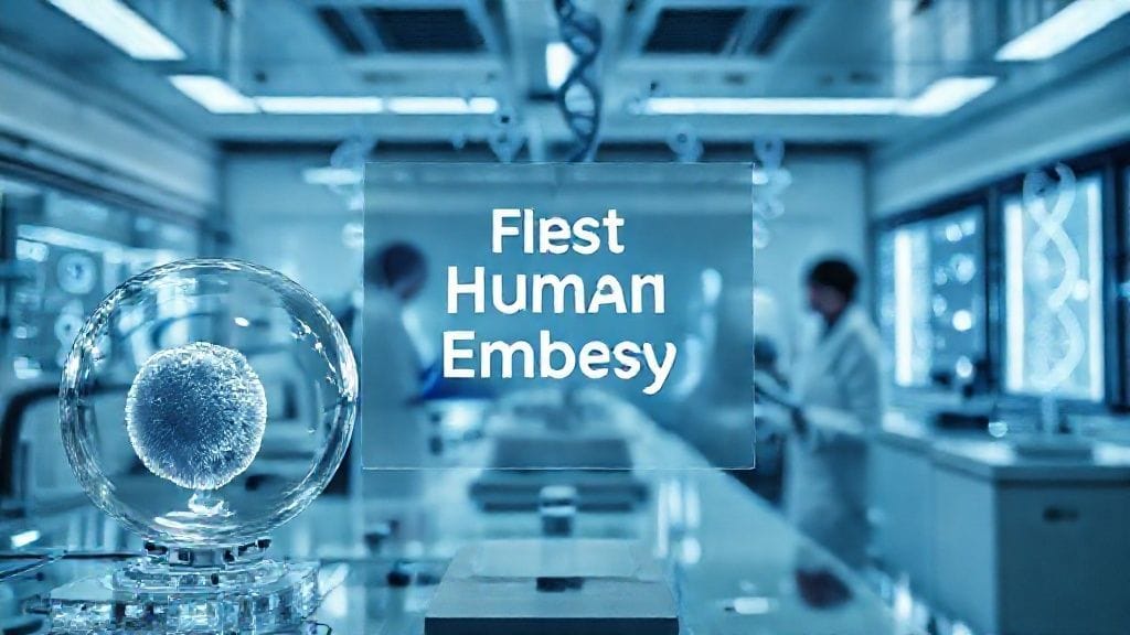 First Human Artificial Embryo, UK | 2018