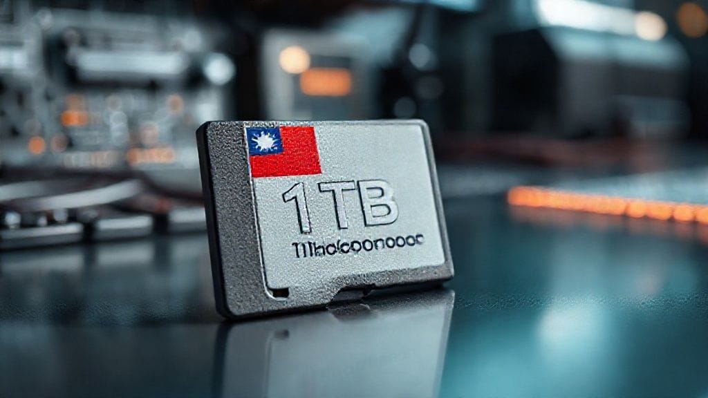 First 1-Terabyte MicroSD, Taiwan | 2018