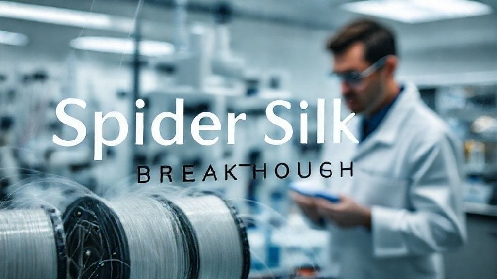 Synthetic Spider Silk Developed, USA | 2010