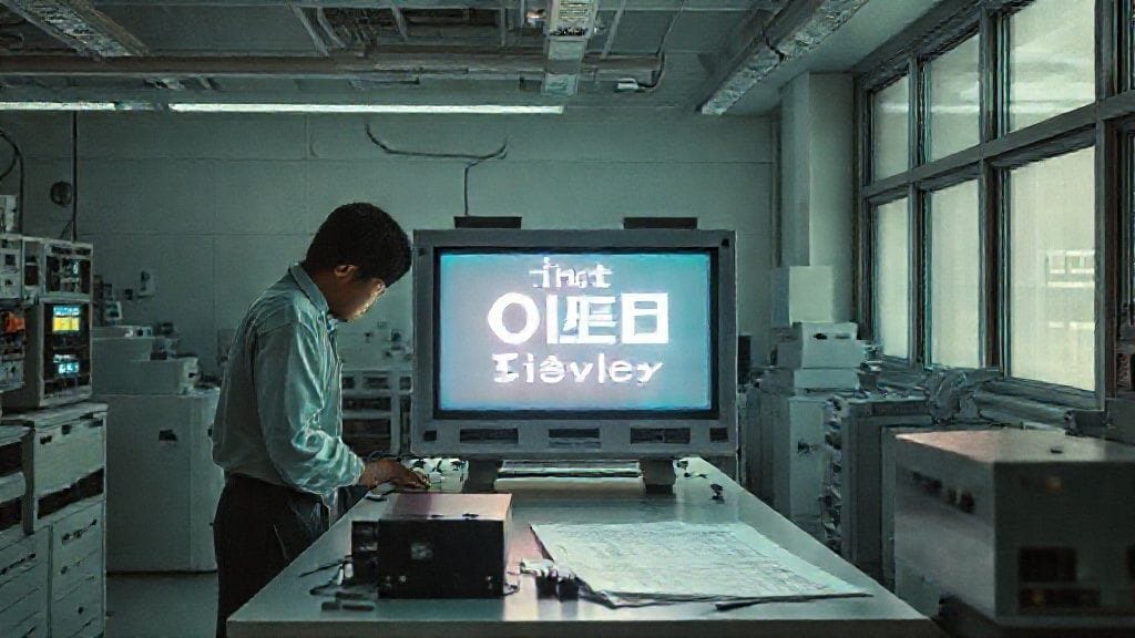 First OLED Display, Japan | 1987