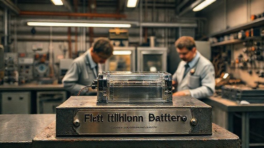 First Lithium Battery, USA | 1985