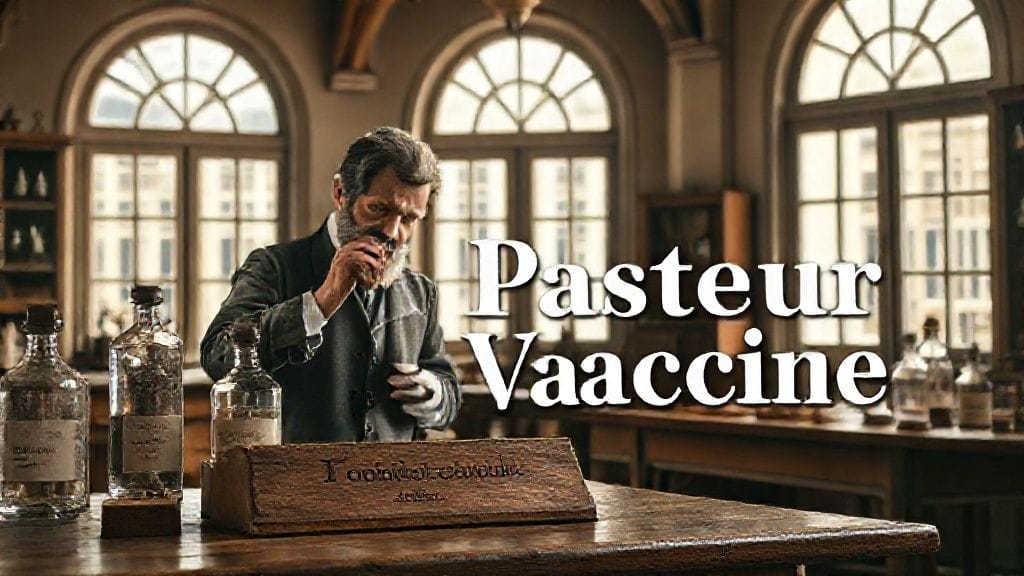 First Pasteur Vaccine, France | 1885-07-06