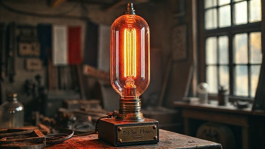 First Neon Lamp, France | 1910