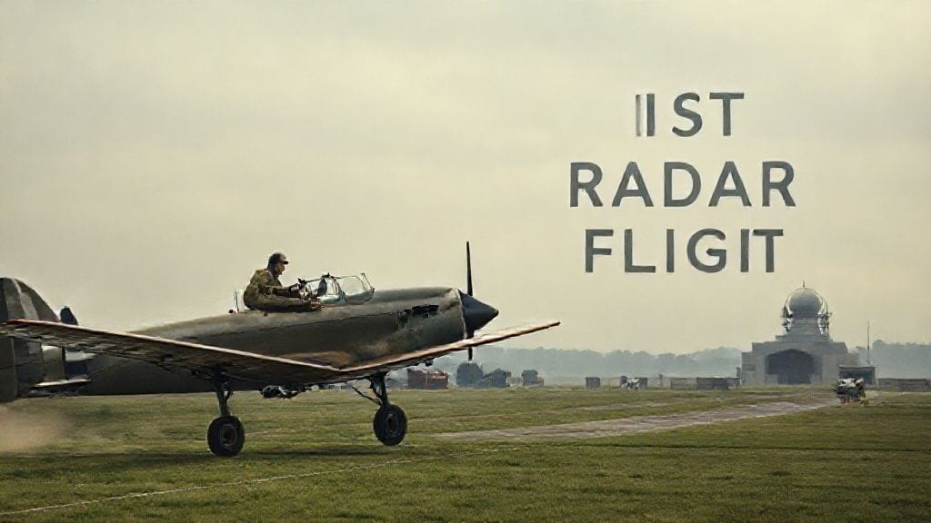 First Radar Detection Flight, UK | 1935