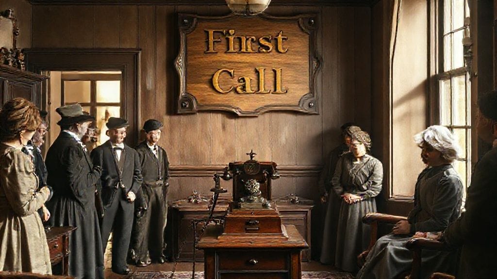 Telephone First Call, Boston, USA | 1876-03-10