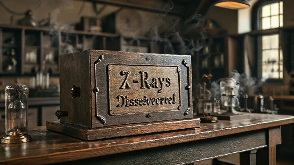 X-Rays Discovered, Würzburg, Germany | 1895-11-08 2 X-Rays Discovered, Würzburg, Germany | 1895-11-08