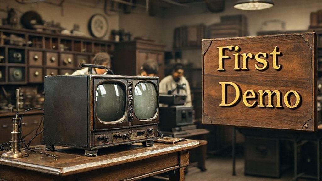 Television First Demonstration, London, UK | 1926-01-26