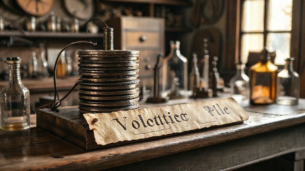 Voltaic Pile (Battery) Invented, Como, Italy | 1800-03-20