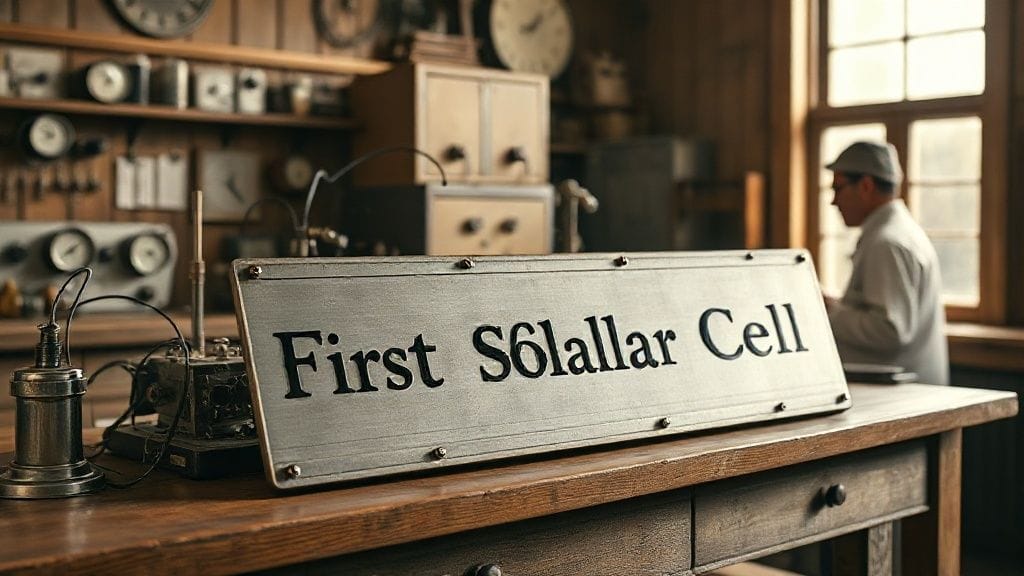 First Solar Cell Demonstrated, USA | 1954-04-25