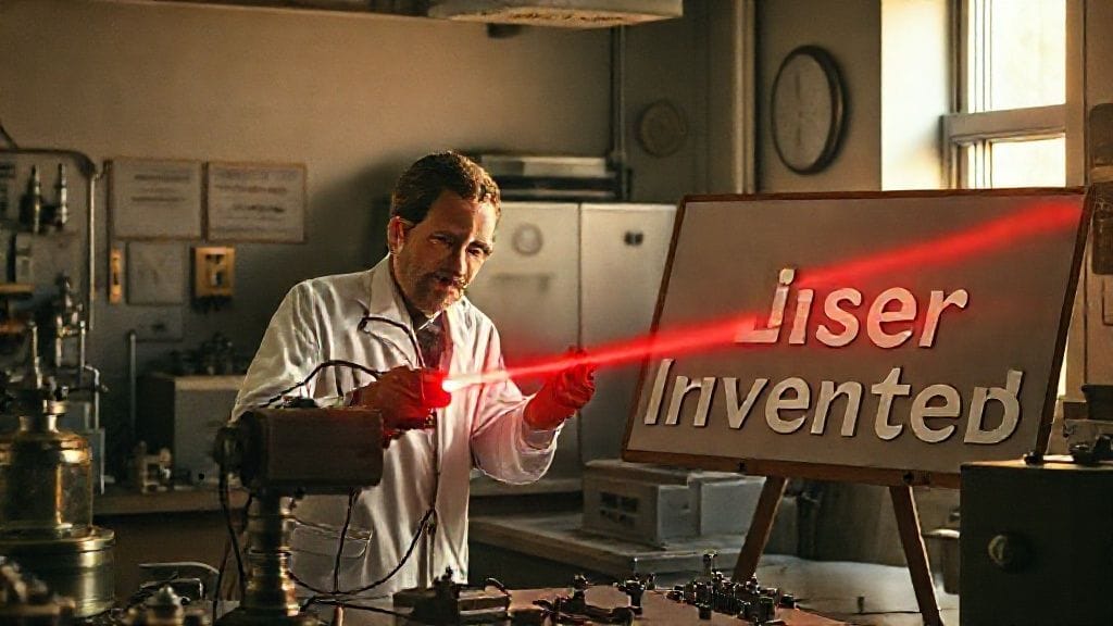 Laser Invented, California, USA | 1960-05-16